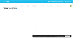 Desktop Screenshot of fiba-solution.com