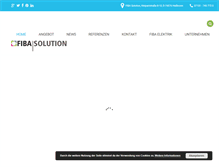 Tablet Screenshot of fiba-solution.com
